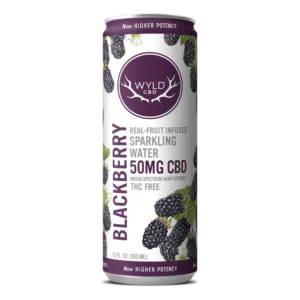 Blackberry Sparkling Water | Wyld Edibles