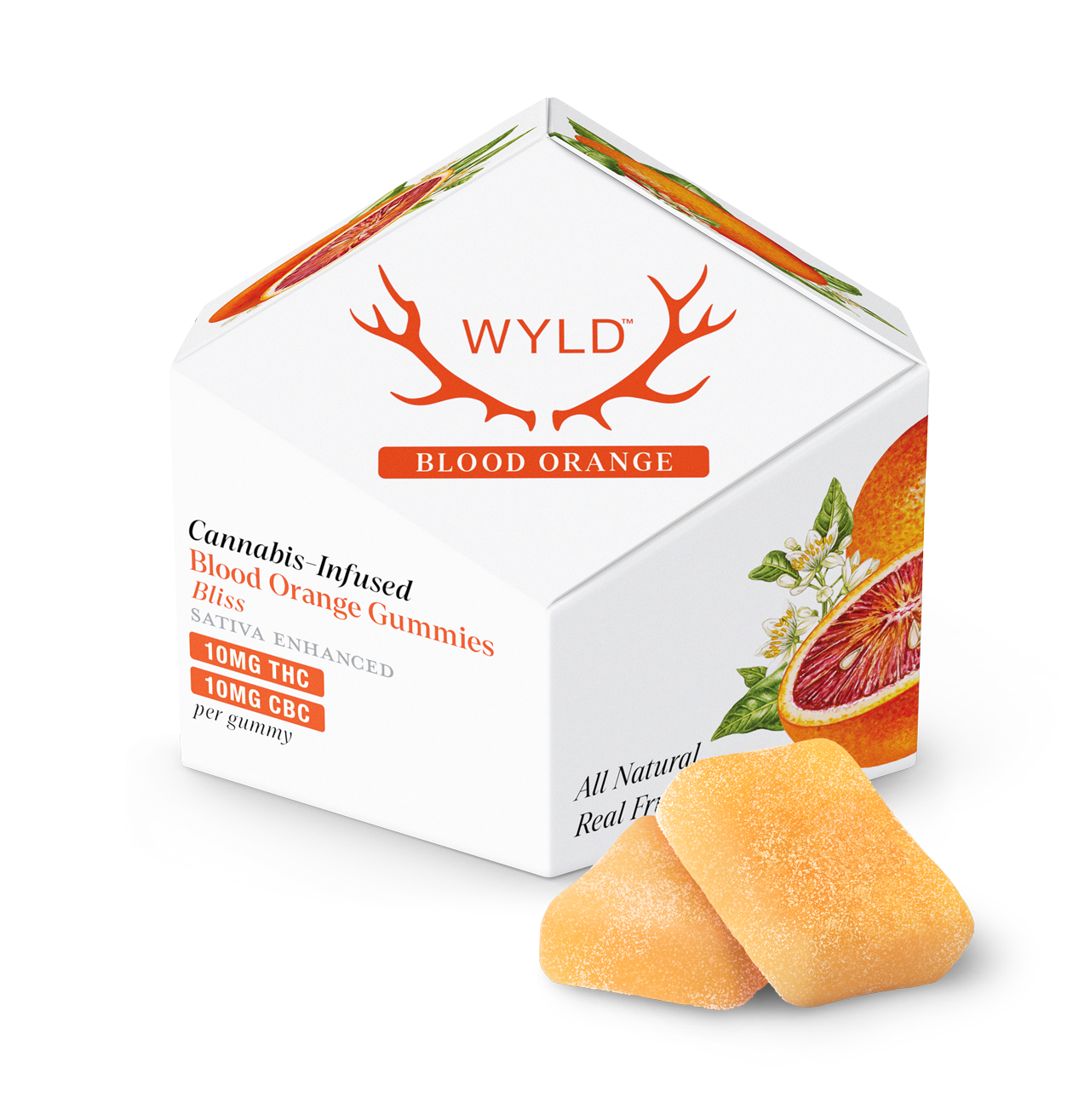 blood orange gummies | wyld edibles Blood Orange Gummies | Wyld Edibles