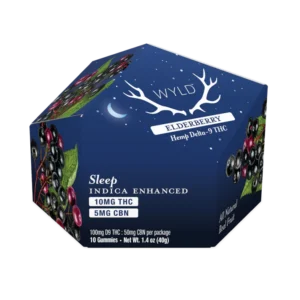 Elderberry 2:1 THC:CBN Gummies | Wyld Edibles