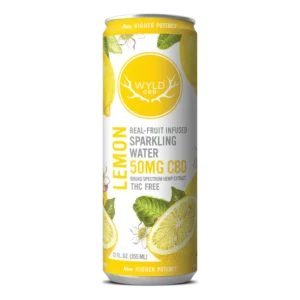 Lemon CBD Sparkling Water | Wyld Edibles