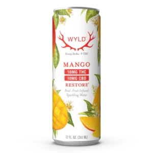 Mango THC:CBD Sparkling Water | Wyld Edibles