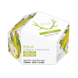 Pear 1:1 THC:CBG | Wyld Edibles