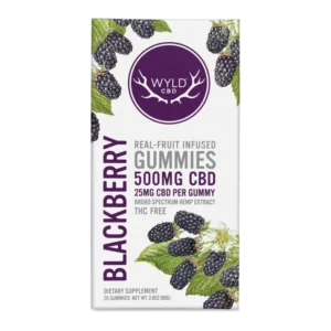 Wyld Blackberry Gummies | Wyld Edibles