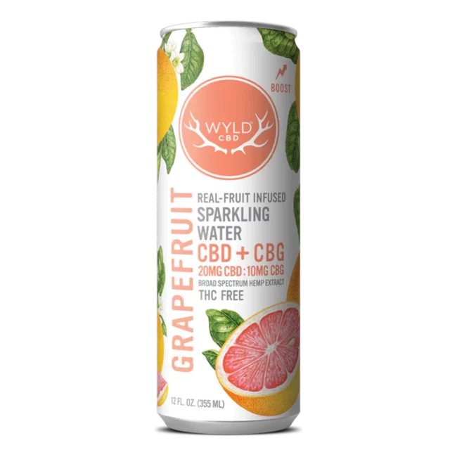 wyld grapefruit sparkling water | wyld edibles Wyld Grapefruit Sparkling Water | Wyld Edibles