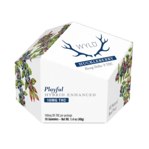 Wyld Huckleberry Hybrid THC Gummies | Wyld Edibles
