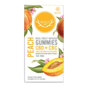 Wyld Peach CBD Gummies | Wyld Edibles