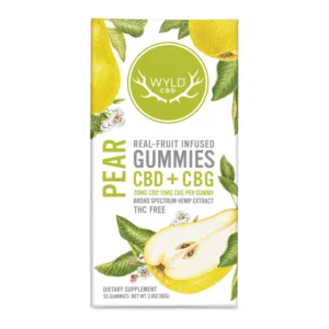 Wyld Pear Gummies 1:1 Gummies | Wyld Edibles