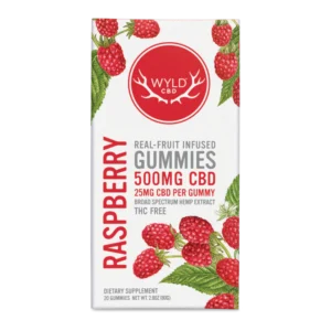 WYLD Raspberry Gummies - Sativa | Wyld Edibles